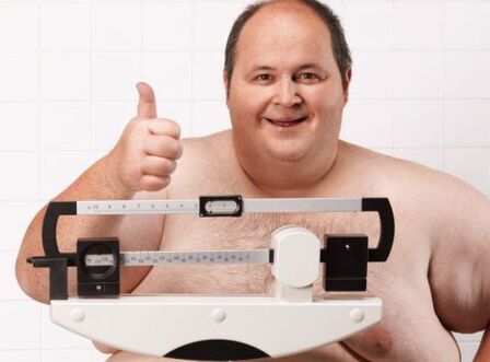 Η παχυσαρκία είναι ένας από τους λόγους για την επιδείνωση της ανδρικής ισχύος